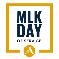 AmeriCorps's Logo for MLK Day of Service.