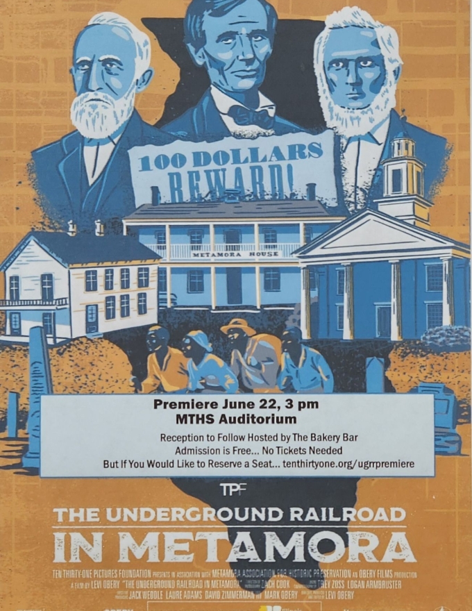 Poster for the Underground Railroad premier