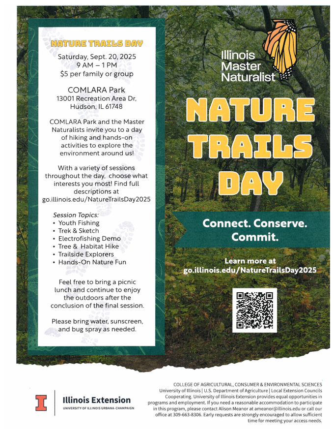 Flyer for Nature Trails Days 