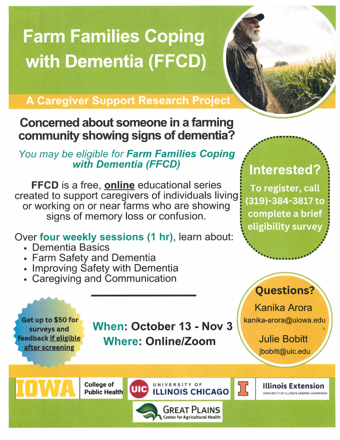 Program for Farm Families with Dementia