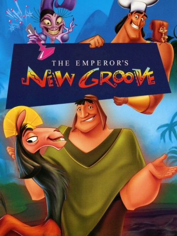 Movie poster for Disney's "The Emperor's New Groove".