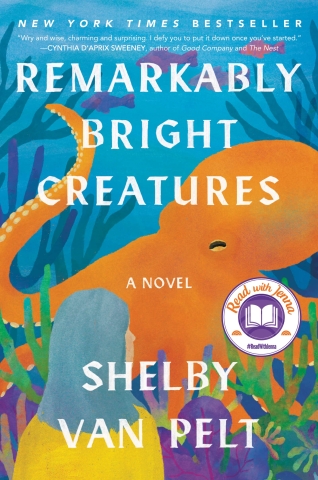 Book cover for "Remarkably Bright Creatures," by Shelby Van Pelt
