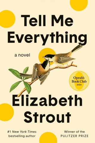 Book cover for "Tell Me Everything," by Elizabeth Strout.