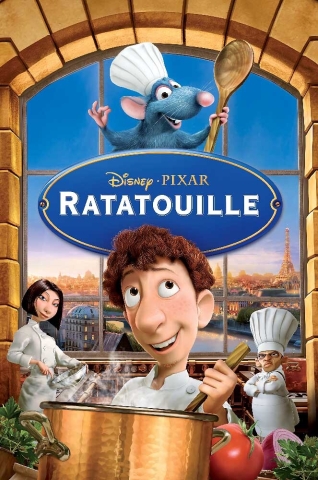 Movie poster for Disney's "Ratatouille."