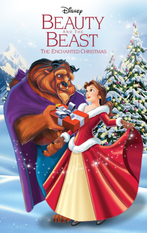 Movie poster for "Beauty and The Beast: The Enchanted Christmas"