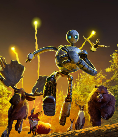 The Wild Robot movie poster