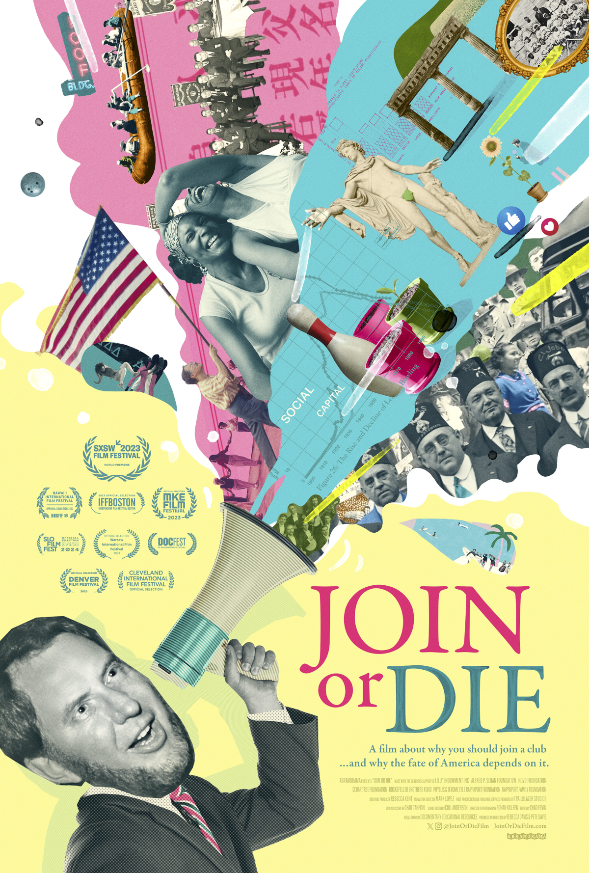 Movie poster for "Join or Die".